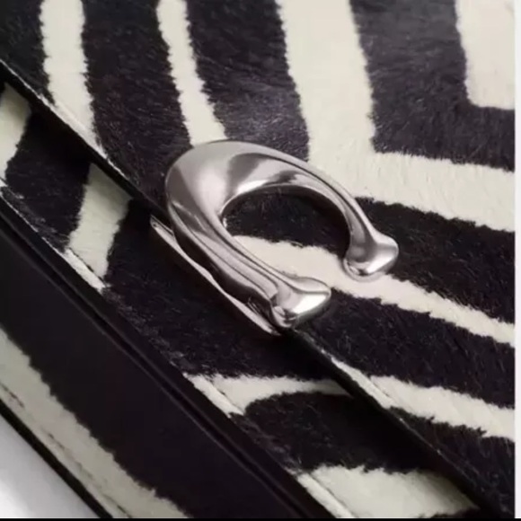 Coach Rogue Rare Zebra Bandit Bag - Picture 9 of 12